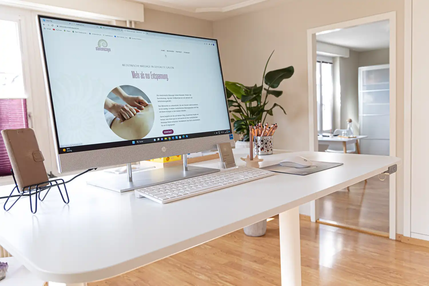 Atlantismassagen-Website