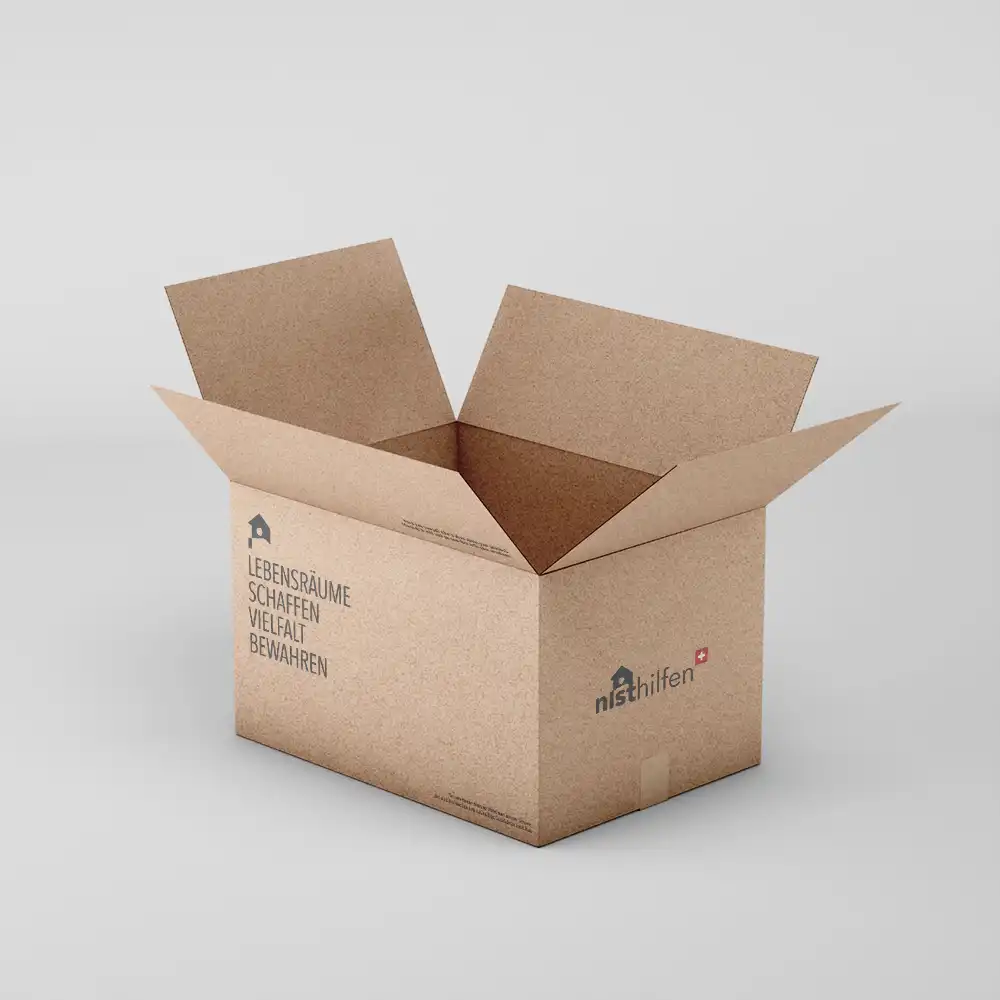 Verpackung Nisthilfen Schweiz