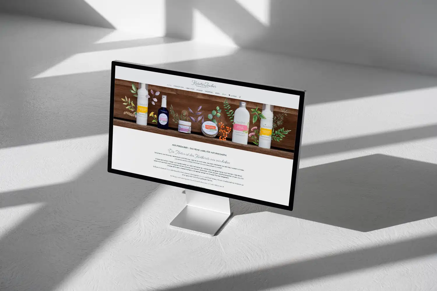 Kräuterzauber Website